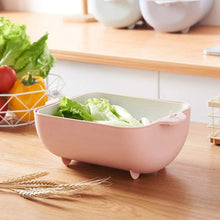 Multifunctional strainer bowl for rinsing and serving