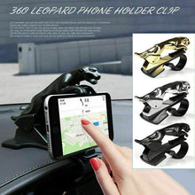 Phone holder with a leopard or jaguar design