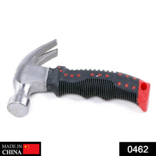 Compact claw hammer for precise work.