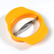 Mango chopper tool with stainless steel blade for easy use