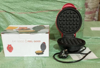 Mini Waffle Maker Machine Waffle Iron Home Appliances Kitchen Gift Easy To Clean, On-Stick Surfaces, Perfect Breakfast, Dessert, Sandwich, Pan Cakes, Paninis / Other Snacks Machine