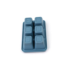 6 Grid Silicone Ice Tray used in all kinds of places like household kitchens for making ice from water and various things and all.