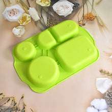 Unbreakable Plastic Food Plates / Biodegradable 5 Compartment Square Plate for Food