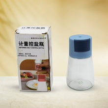 Glass salt shaker with precise 0.5g measurement