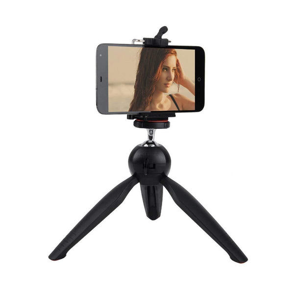 Universal mini tripod for camera and phone