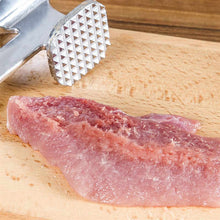 Heavy-duty meat tenderizer with dual faces for better results.