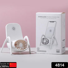 Portable Mobile Phone Holder Fan  Personal Fan Multi- Function Fan Handheld Charging Fan (Battery Not Include)