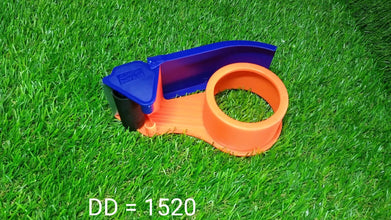 Durable roller tape dispenser for packaging tasks